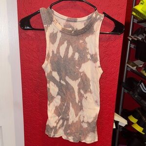 Tie-Dye Sleeveless Women's Top